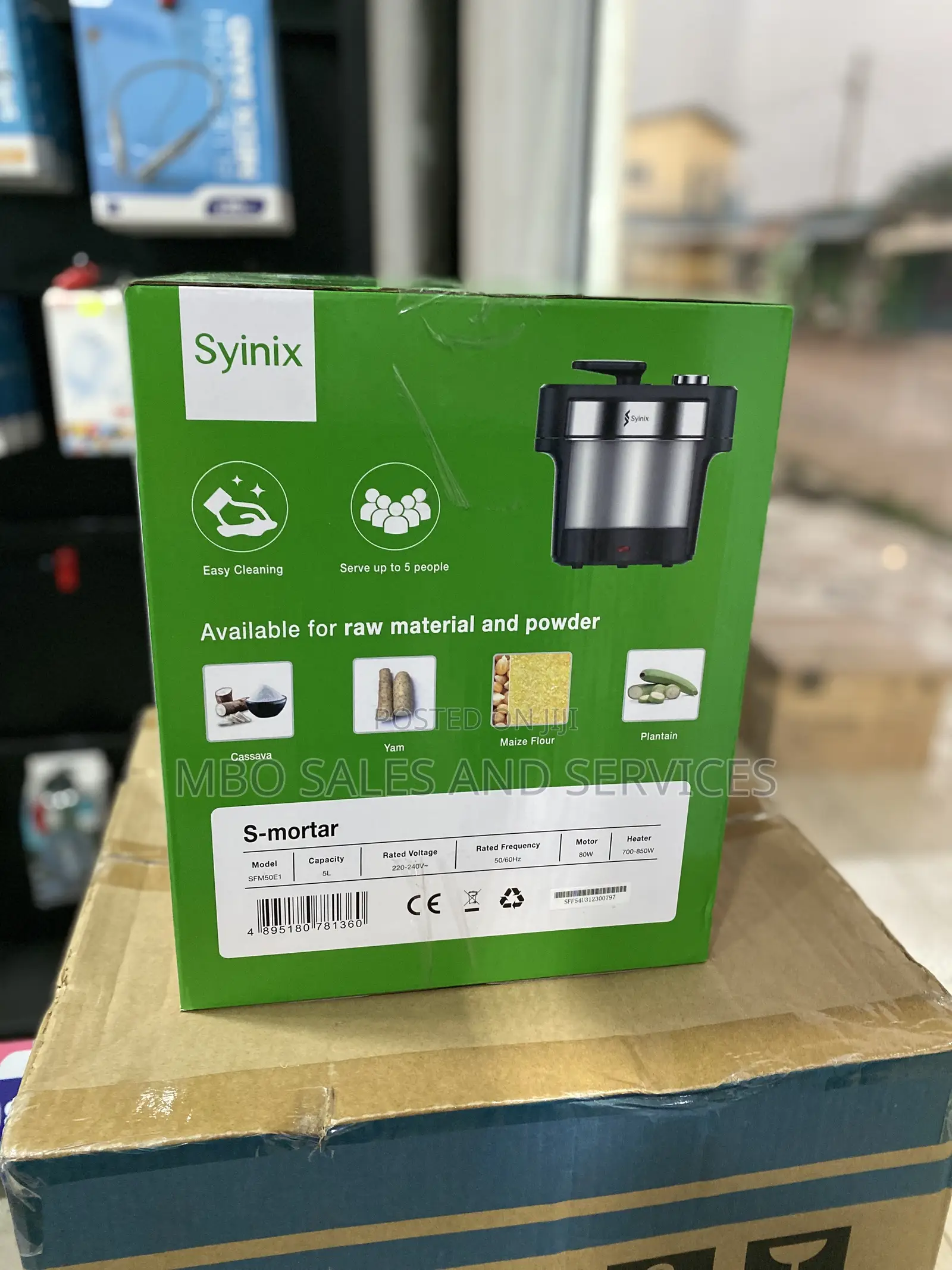 Syinix Swallow Maker (S-Mortar)/ Fufu Maker