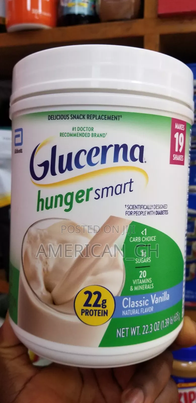 Glucerna Hungersmart Diabetic Protein Powder