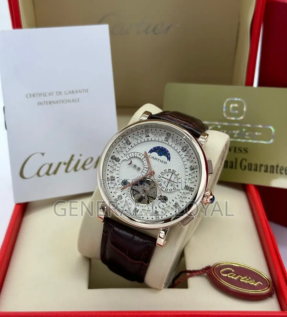 Mechanical/ Engine Leather Watch