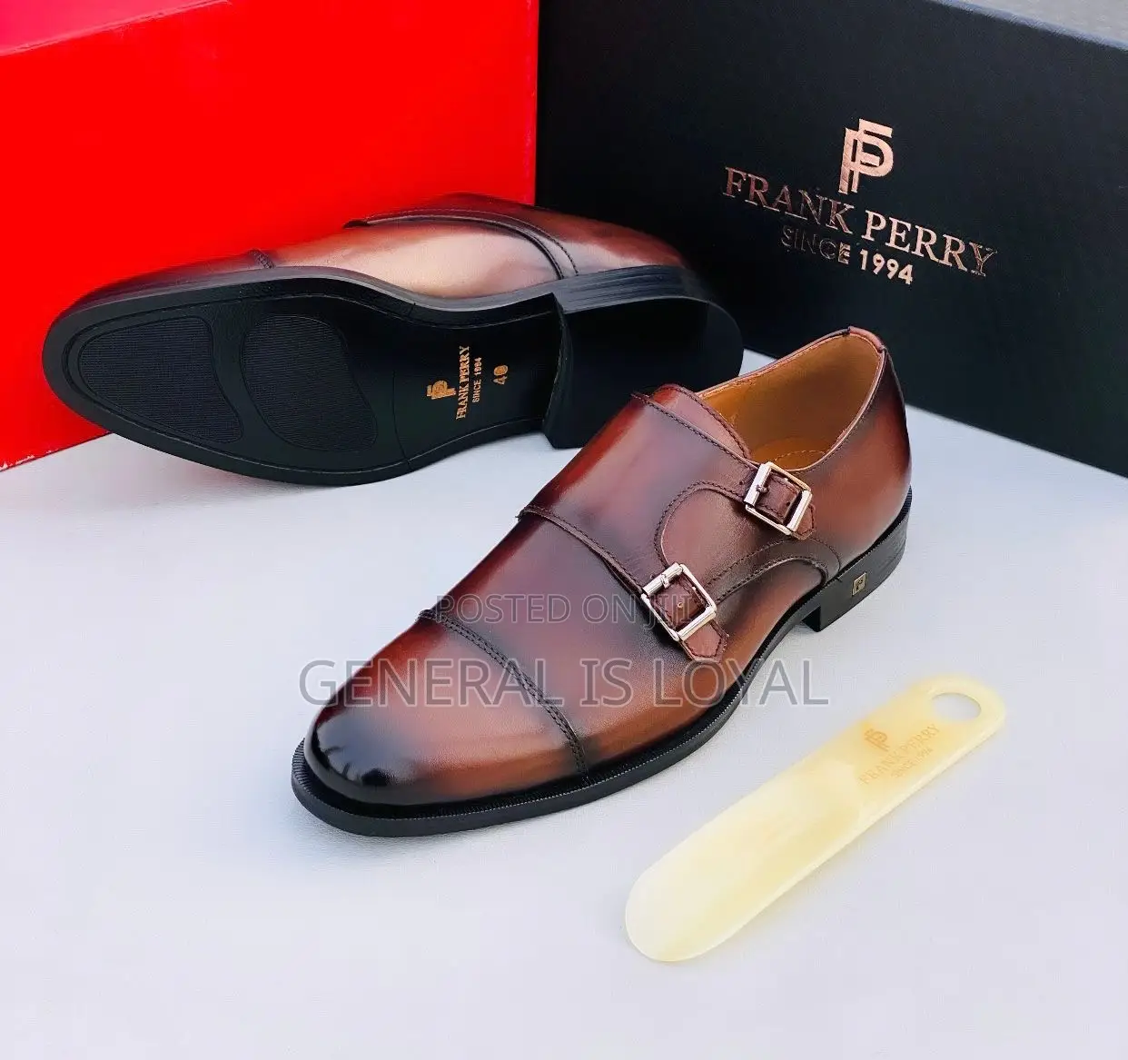 Frank Perry Double Monks Strap