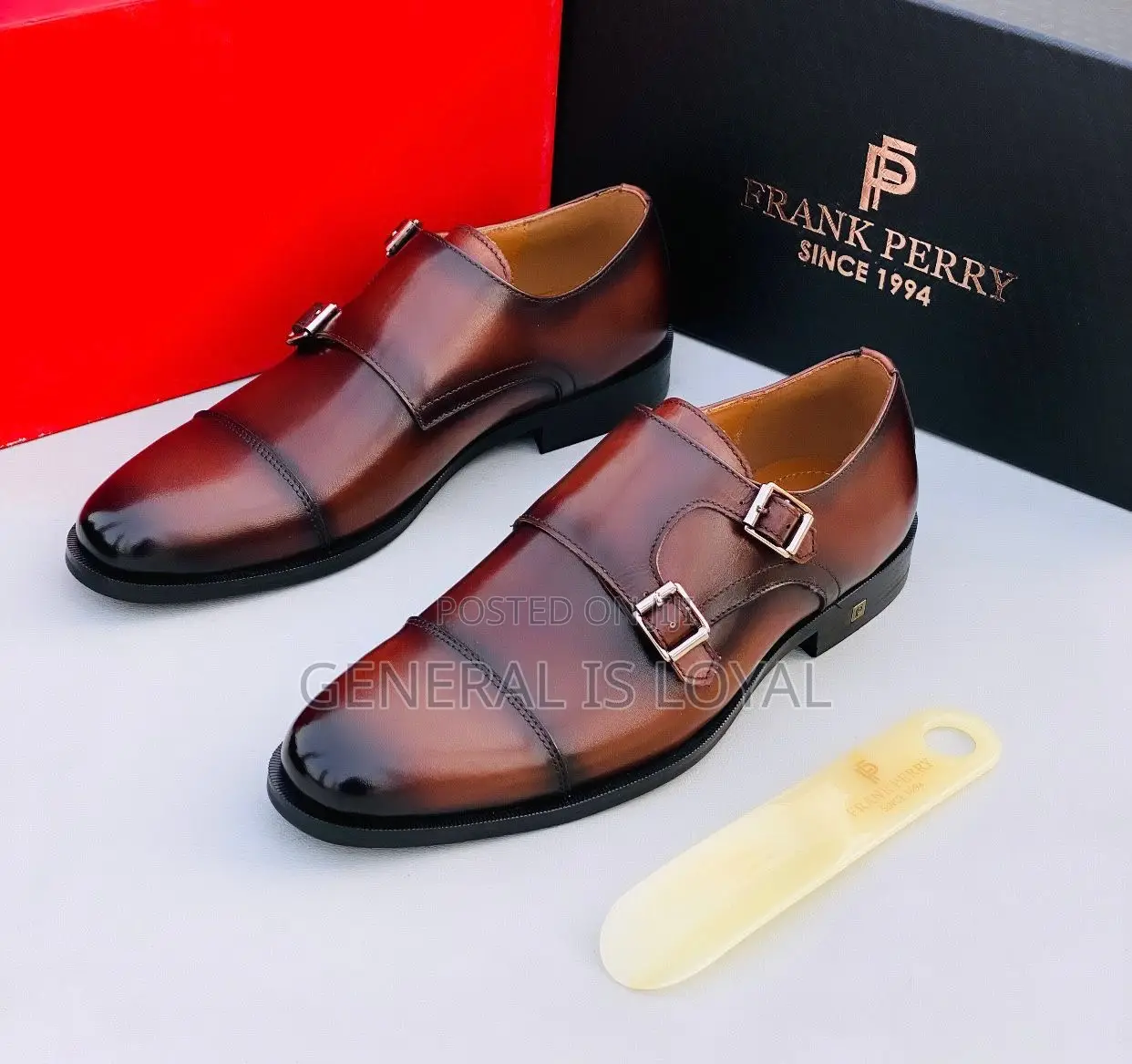 Frank Perry Double Monks Strap