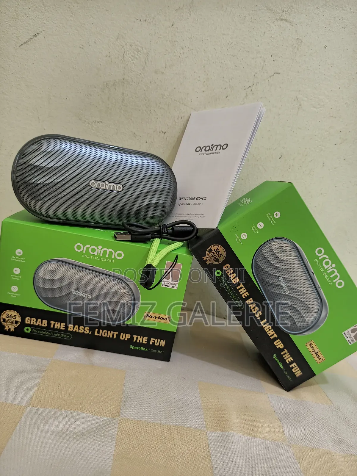Oraimo Spacebox 8w Fm Wireless Speaker