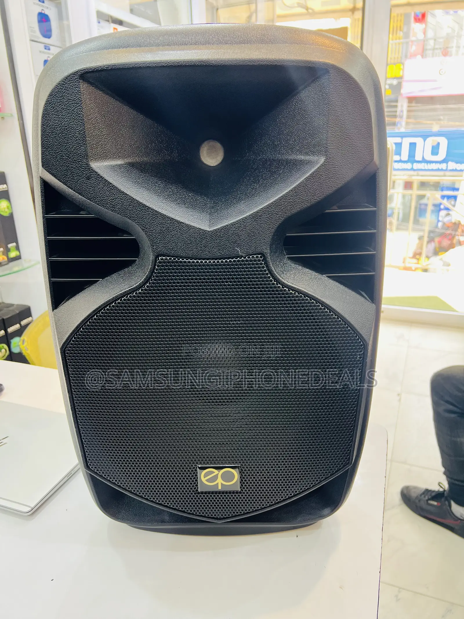 Ep Powered Drum Monitor/Amp 12" Speaker With Bt