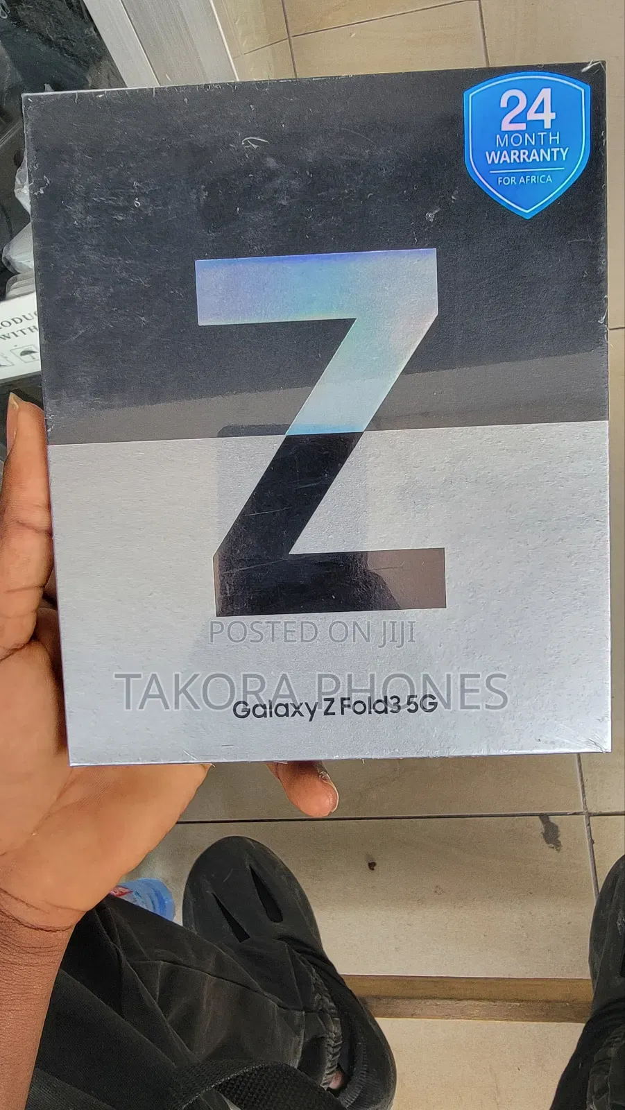 New Samsung Galaxy Z Fold3 5G 256 GB Black