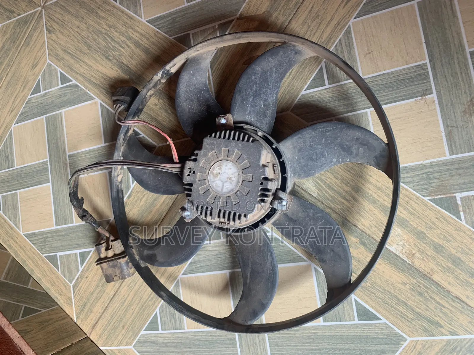 Engine Fan and Radiator