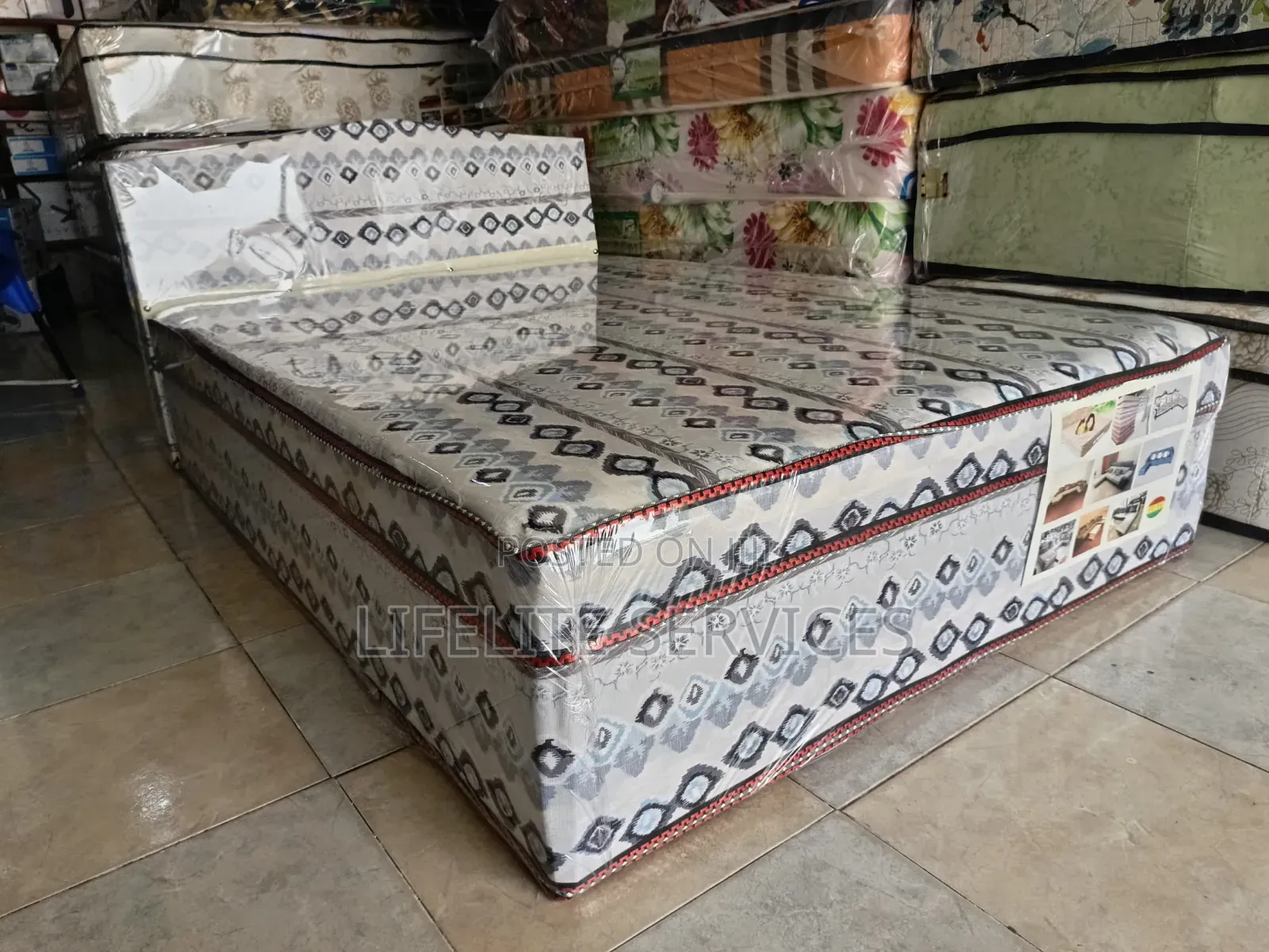 Economical Bed Foam-inbuilt Double Size