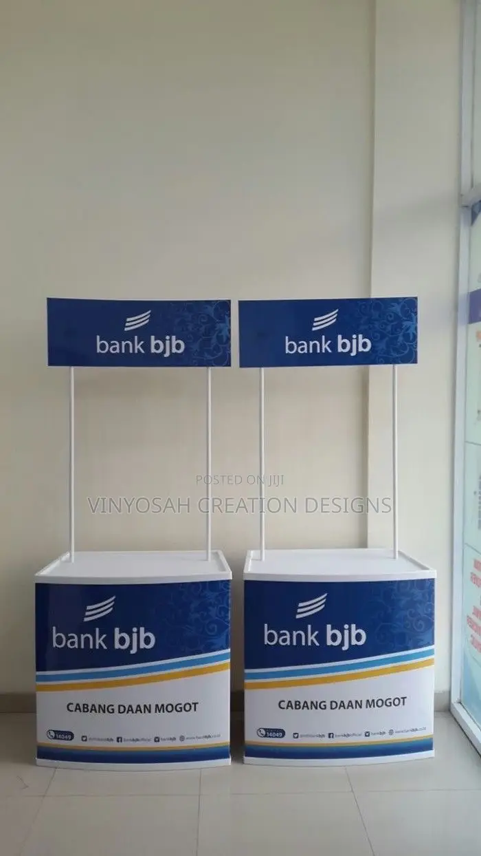 Promo Table With Branding