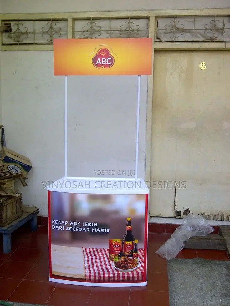 Promo Table With Branding
