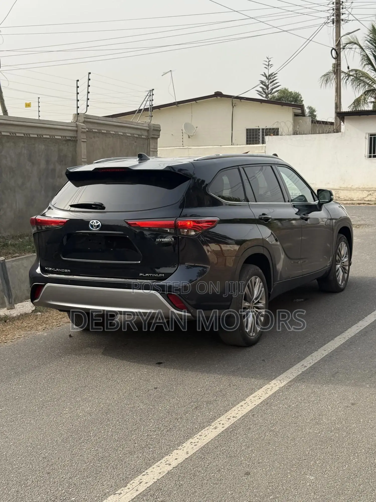 Toyota Highlander Platinum 2021 Black