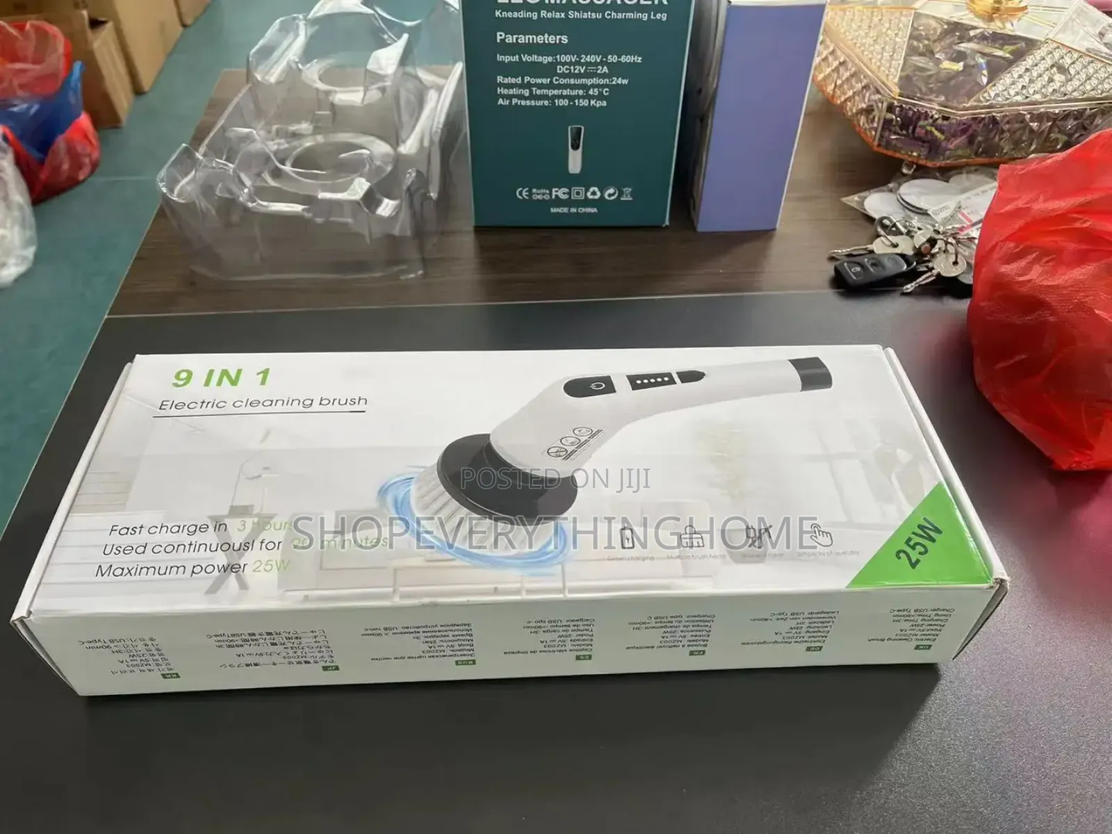 9 in 1 Electric Scrubbing Brush