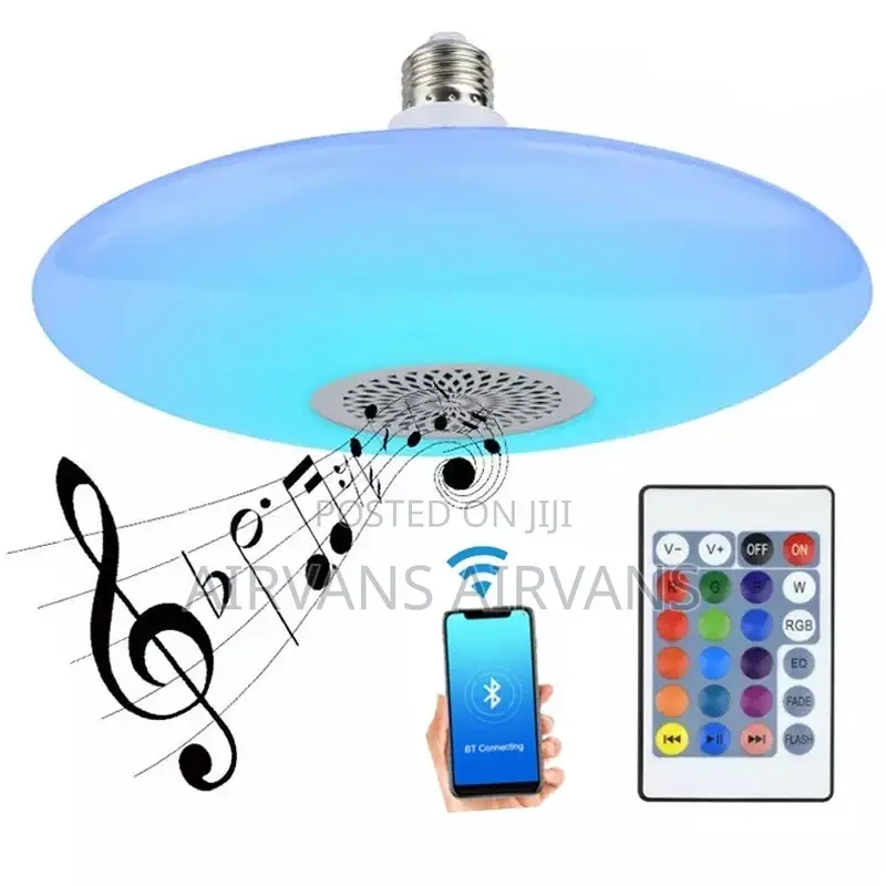 UFO Light Lampara RGB Musical (48 Watts)