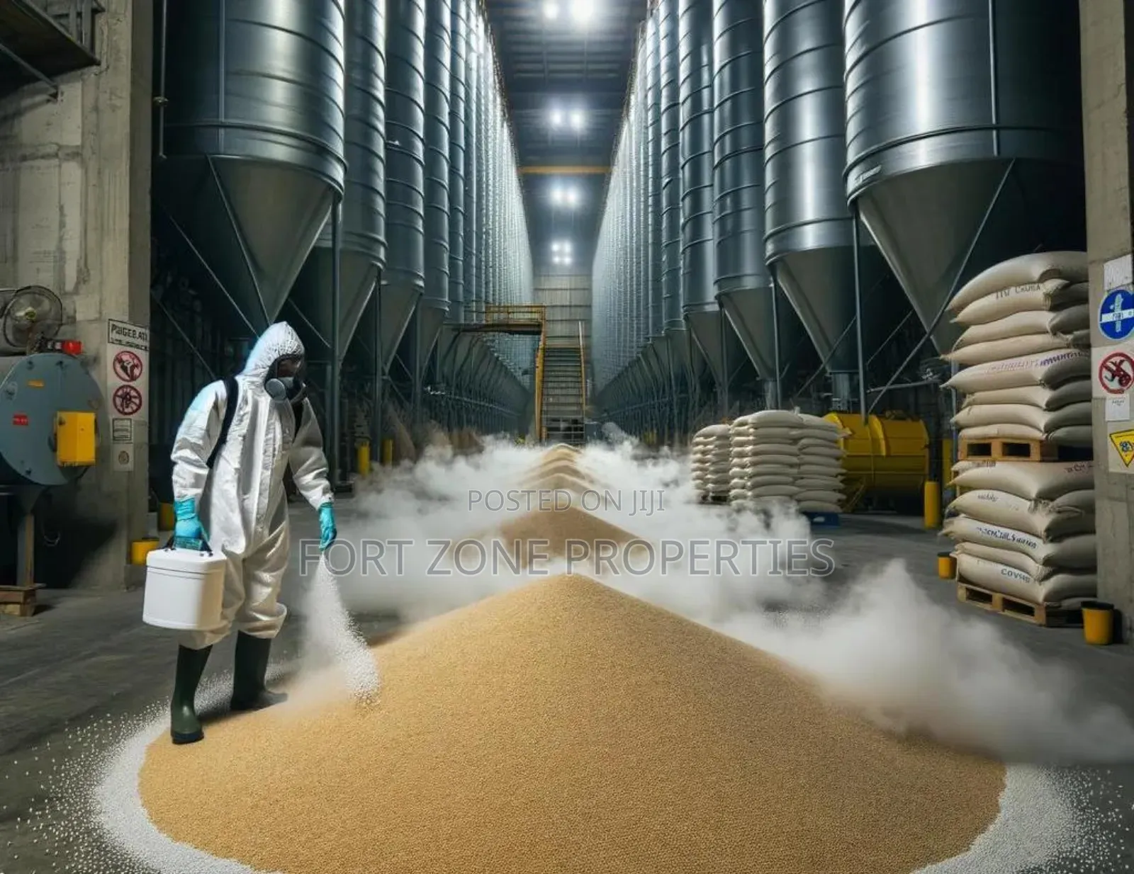 Factory Fumigation in Ghana