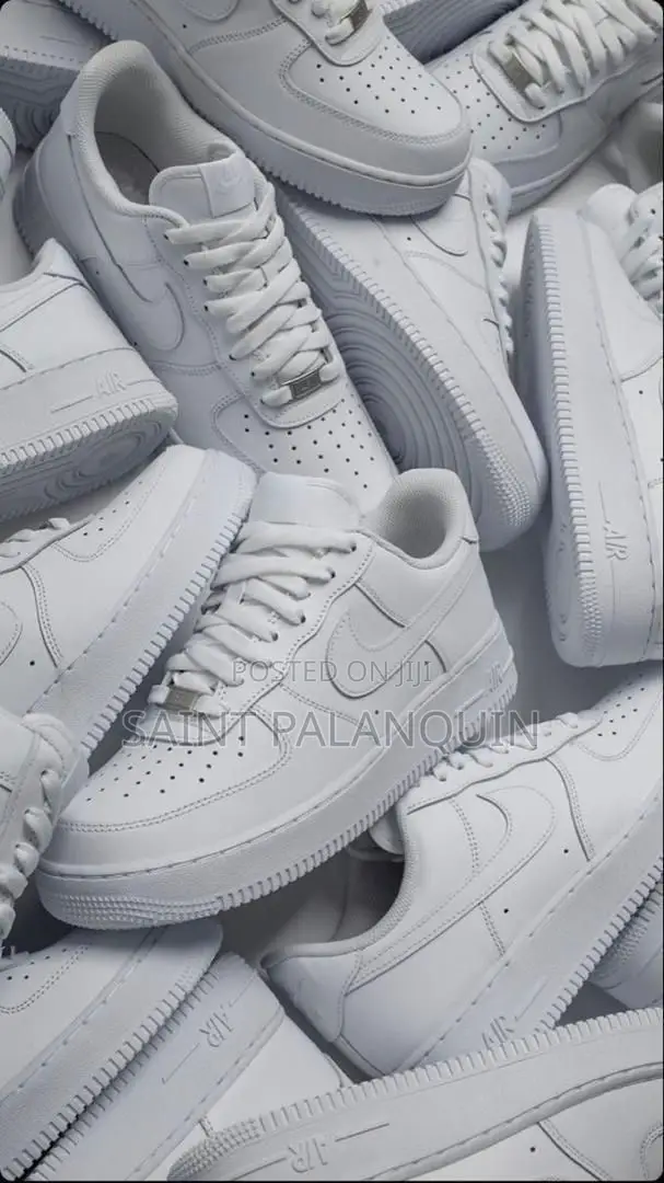 Nike Airforce One 07 White Leather