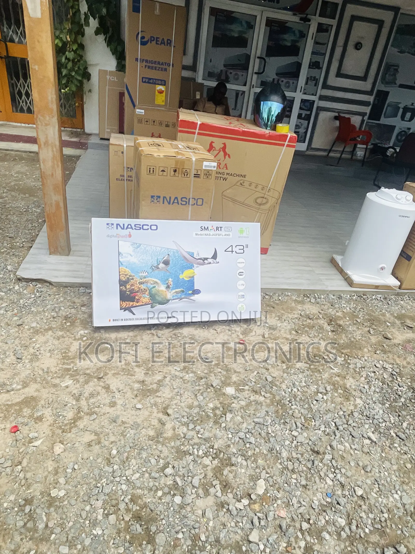 Nasco Android Version Netflix Smart LED TV 43inchs