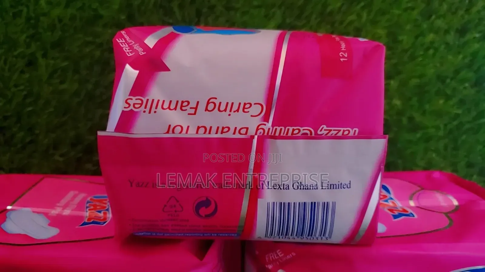 Heavy Flow Pink Sanitary Pads