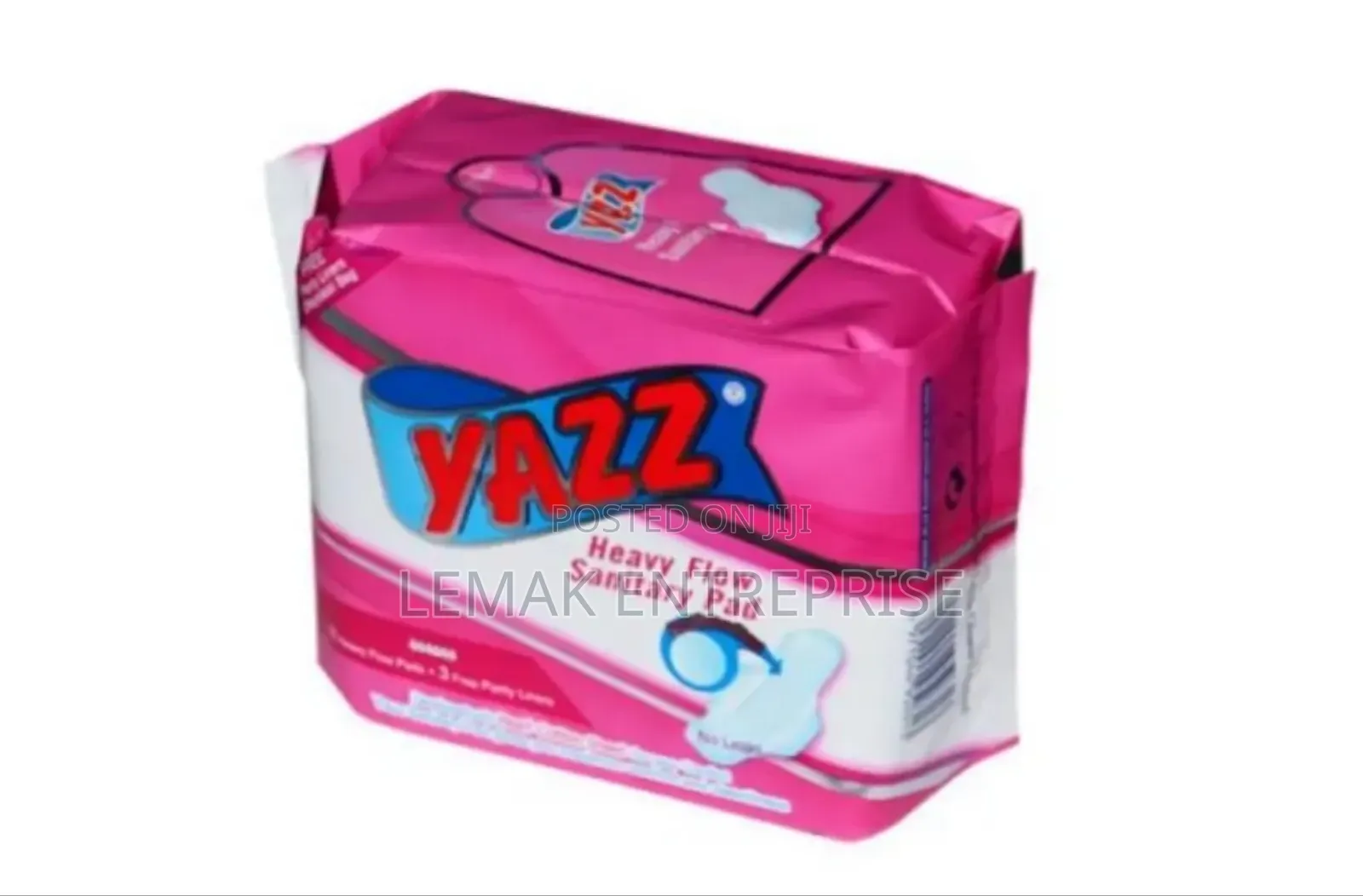 Heavy Flow Pink Sanitary Pads
