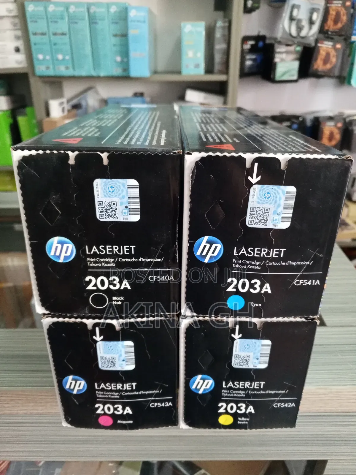 Hp Laserjet Toner 203a (Cf541a)