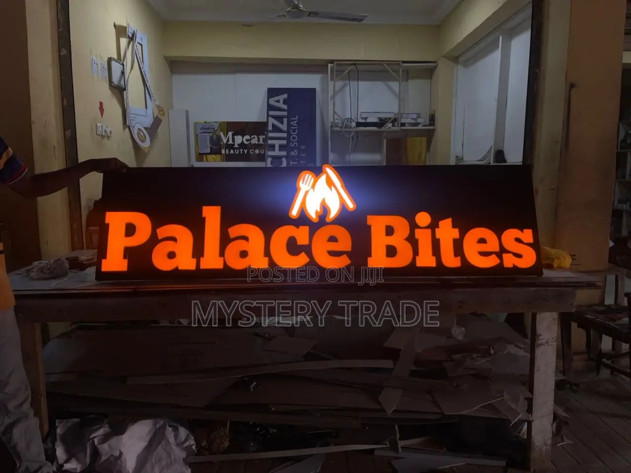 3d Signage With Light