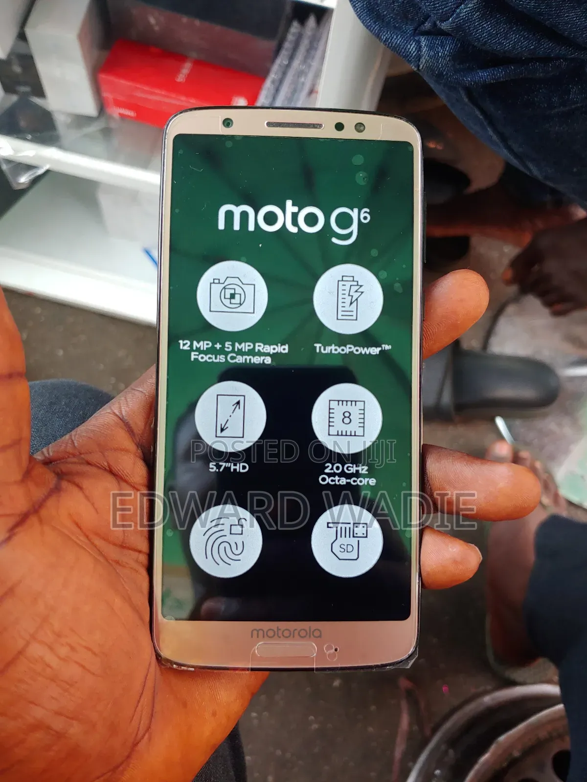 New Motorola Moto G6 32 GB Gold