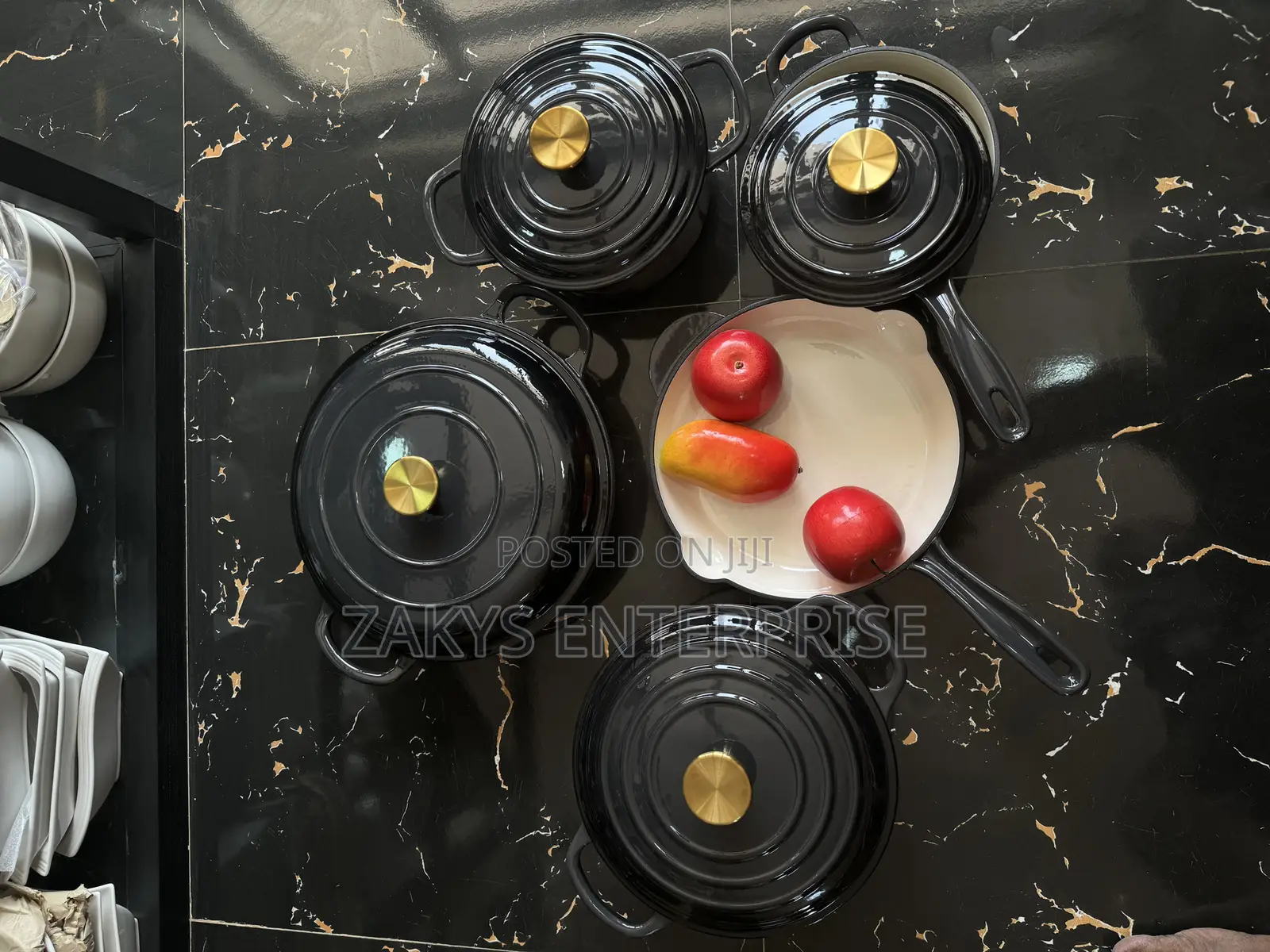 Cast Iron Cookware Set 9pcs