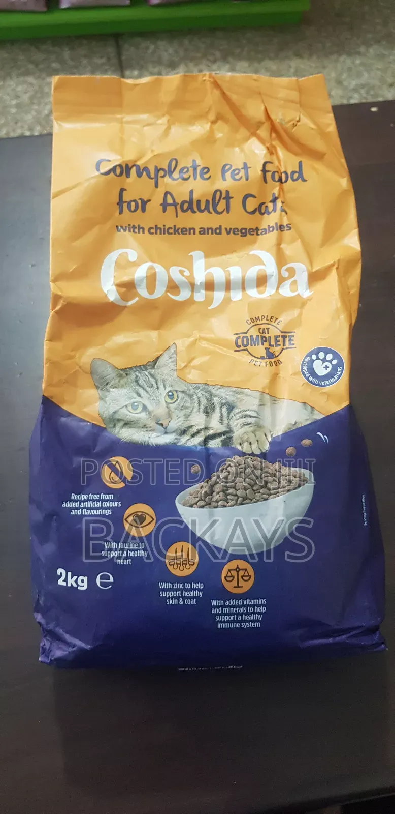 Highly Nutritious Coshida Cat Food for All Cat Types