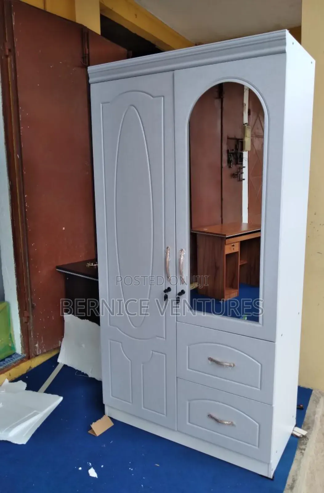 Pure White 2 in 1 Wardrobe