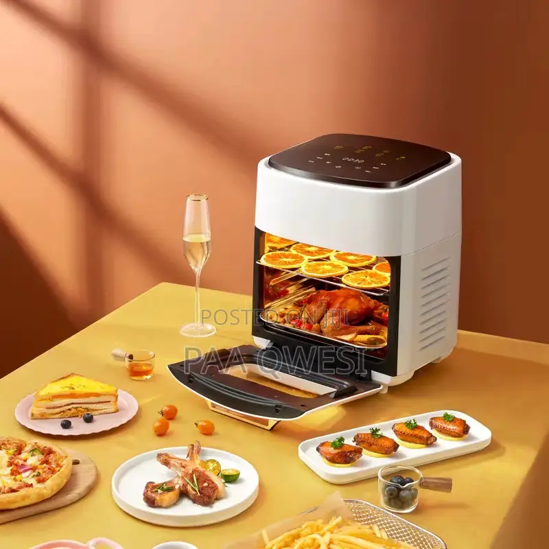 Healthy Delicious 15L Silver Crest Air Fryer for Cooking