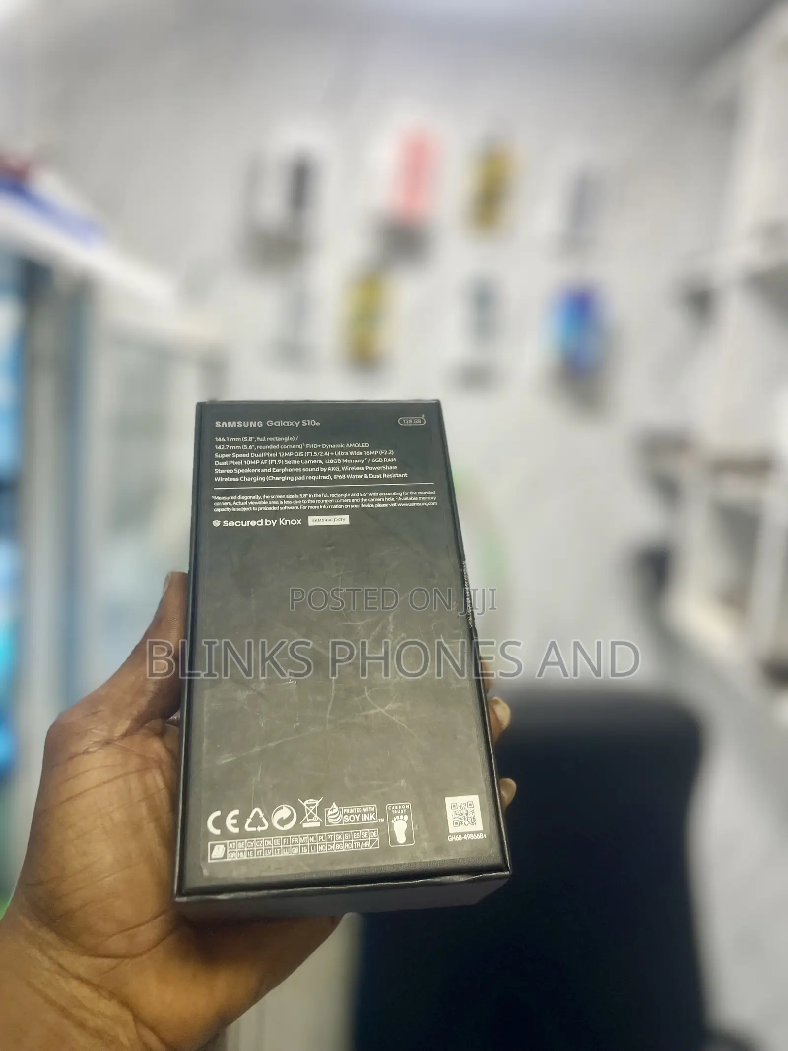 New Samsung Galaxy S10e 128 GB Black