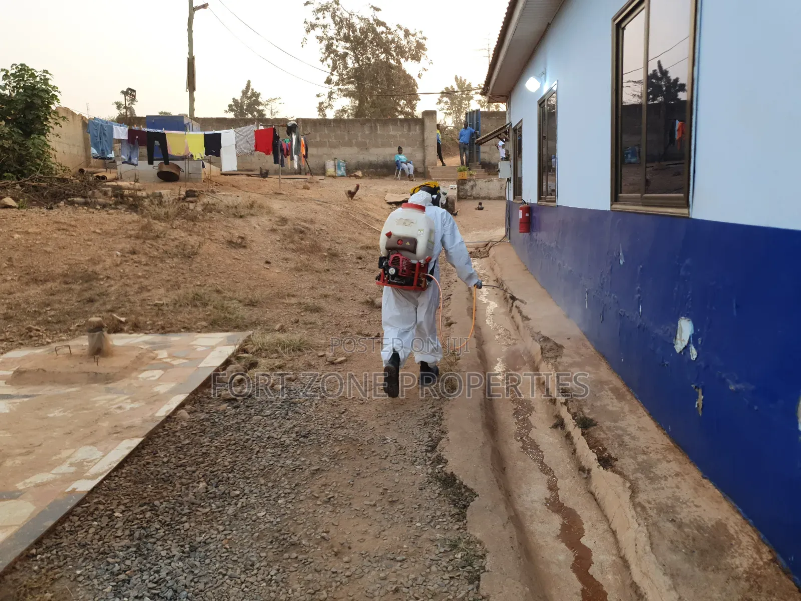 Mines Cafeteria,Tents,Hostels and Kitchnen Fumigation.