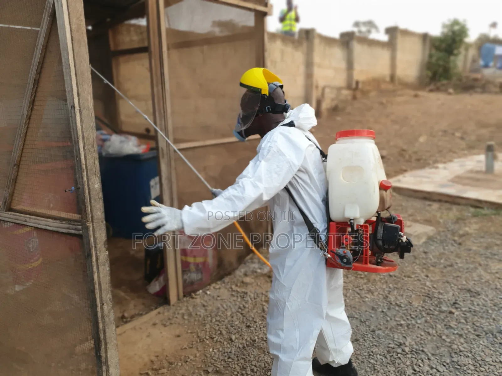 Mines Cafeteria,Tents,Hostels and Kitchnen Fumigation.