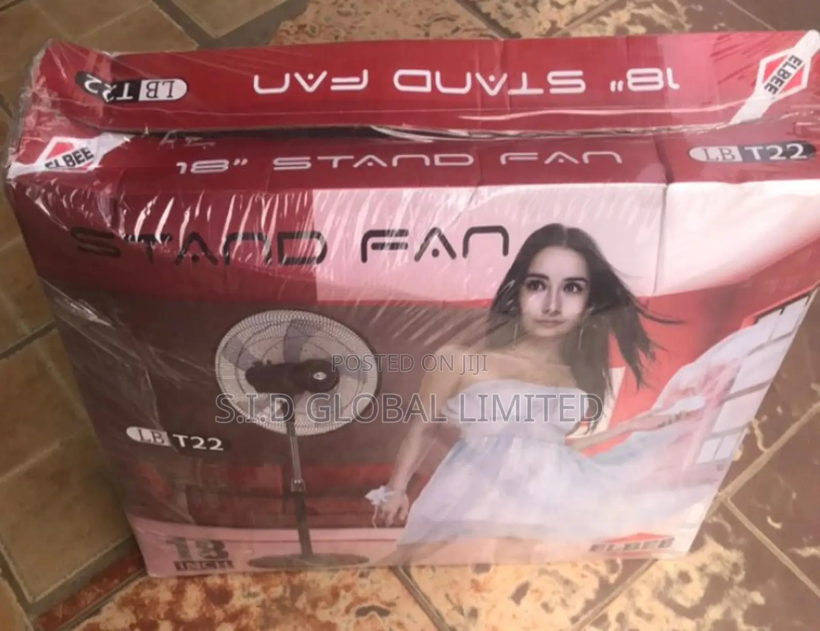 Whirl Your Worries Away With 18′′ Stand Fan – T22