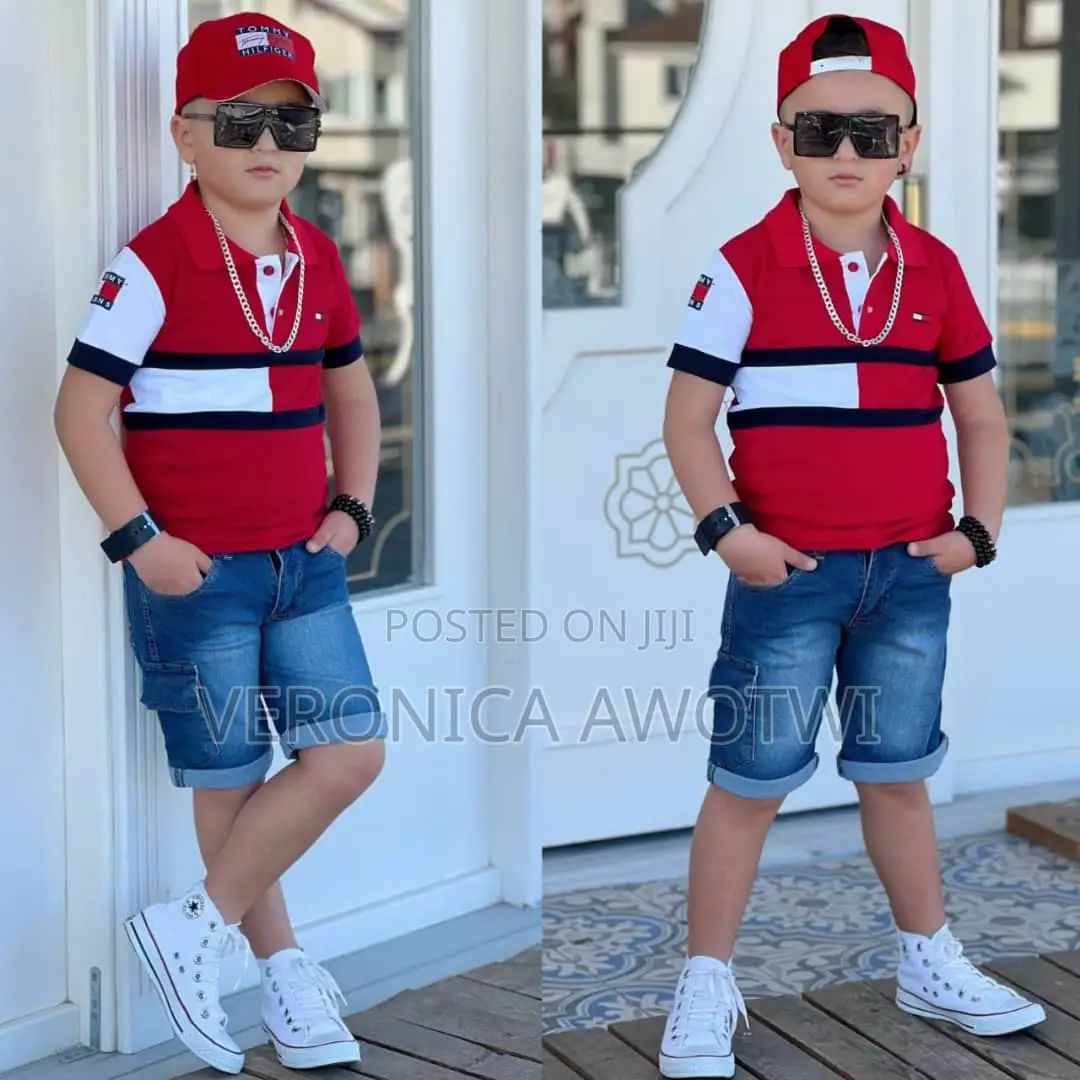 Tommy Shirt and Jeans With Cap