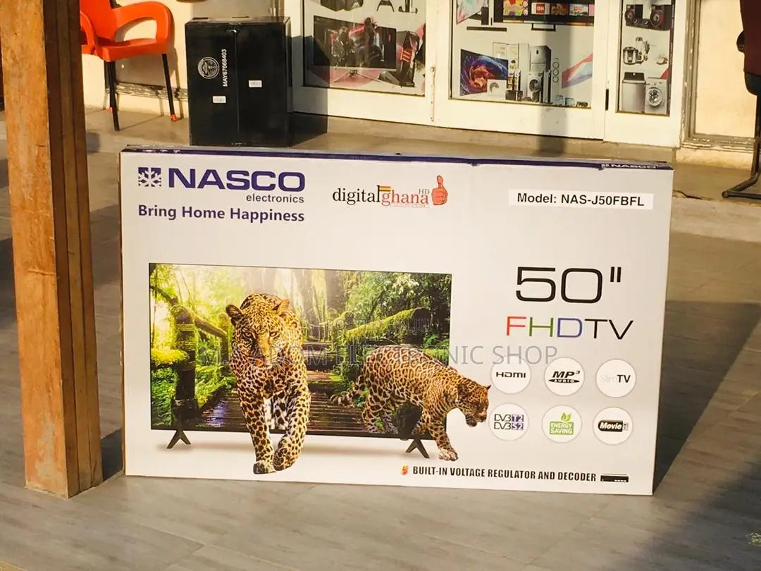 Your 50” Gateway to Entertainment:Nasco Digital Satellite TV