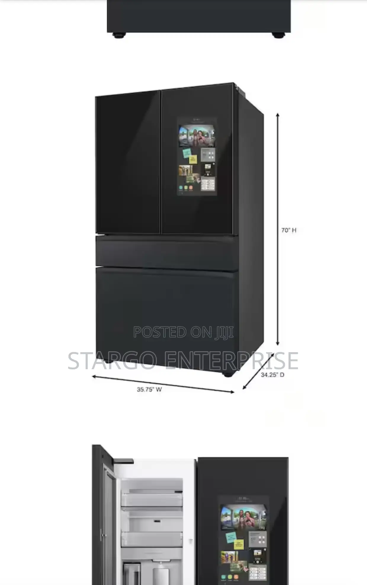 Bespoke 29 Cu. Ft. 4-Door French Door Smart