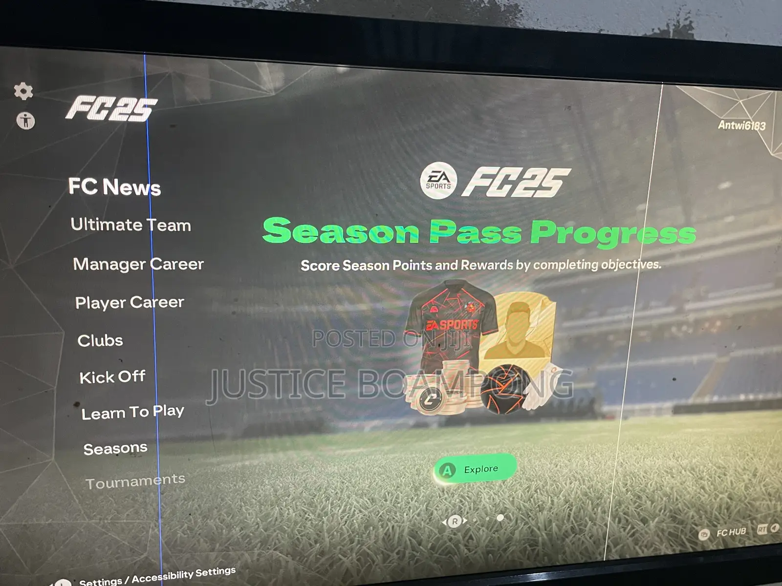 PS4 and Ps5 Game Fc 25 Both Online and Offline