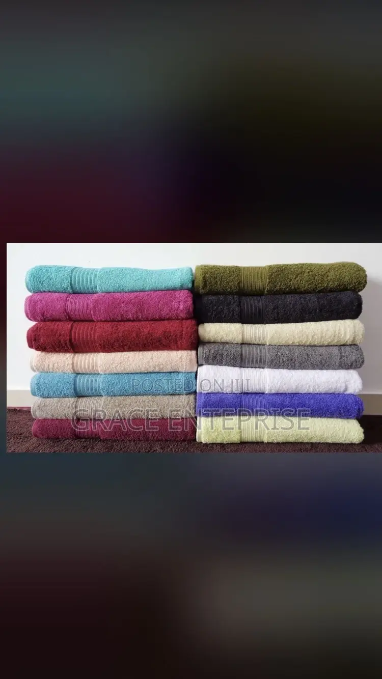 Quality Affordable Large Bath Size Towel in Diff Color