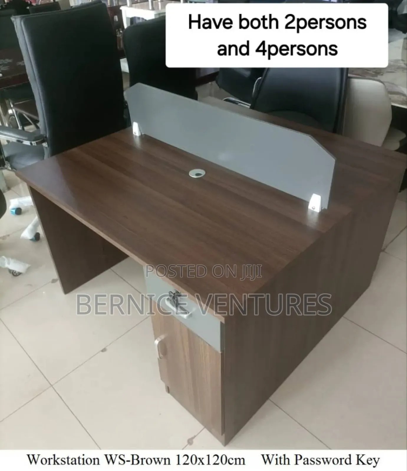 Brown Workstation