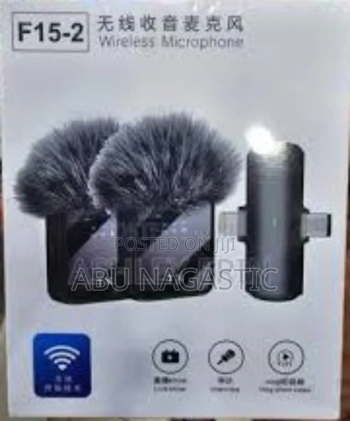 F15.2 Wireless Lavalier Microphone 2in1