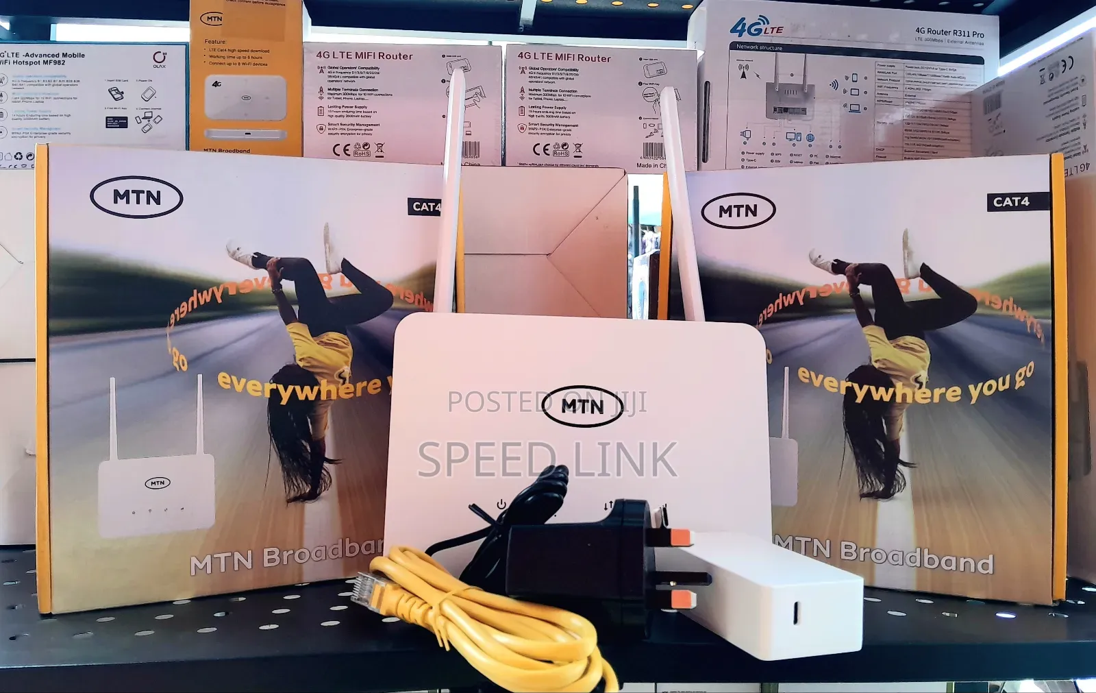 MTN ZLT T30D Broadband Router +Battery
