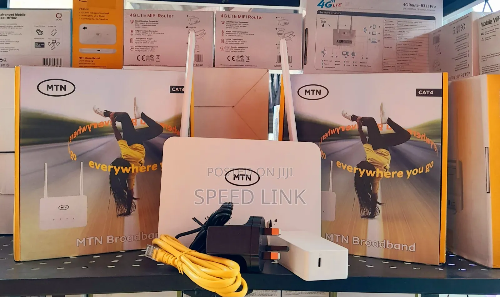 MTN ZLT T30D Broadband Router +Battery