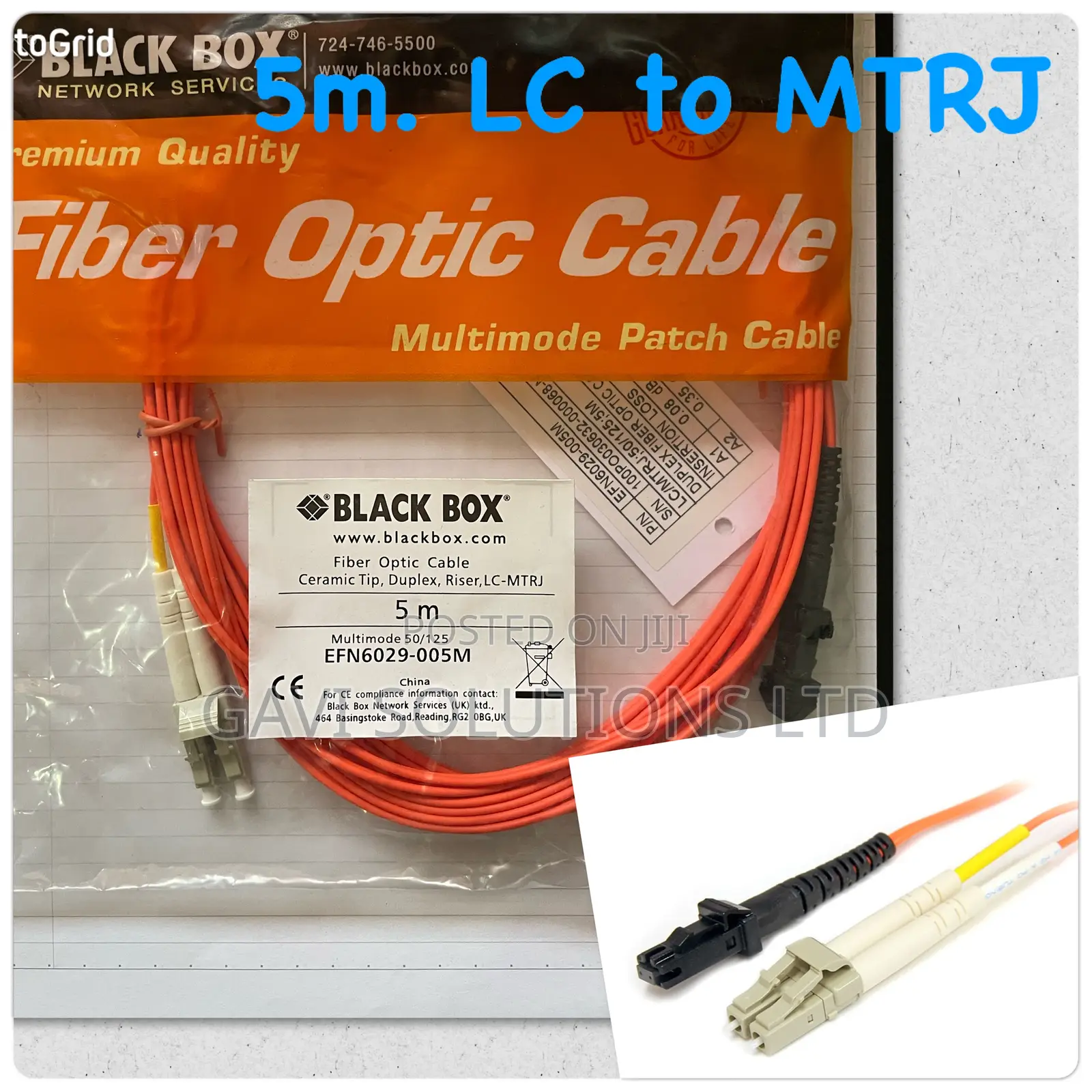 Fiber Optic Cable LC-MTRJ
