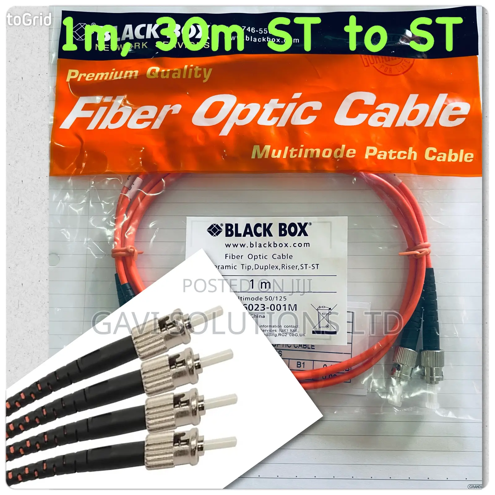 Fiber Optic Cable St-St
