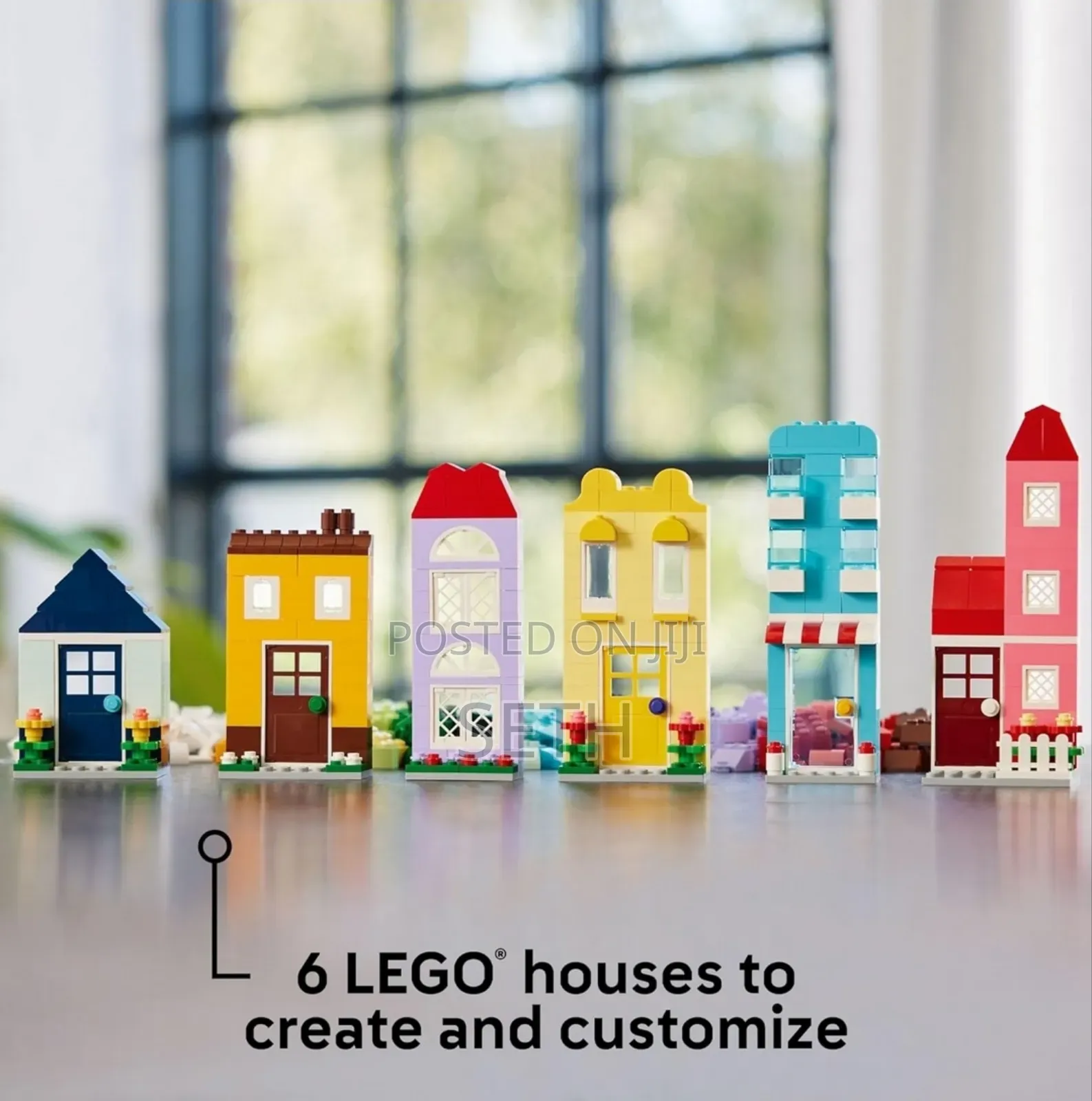 LEGO Classic Creative Houses Brick Building Set 850pcs