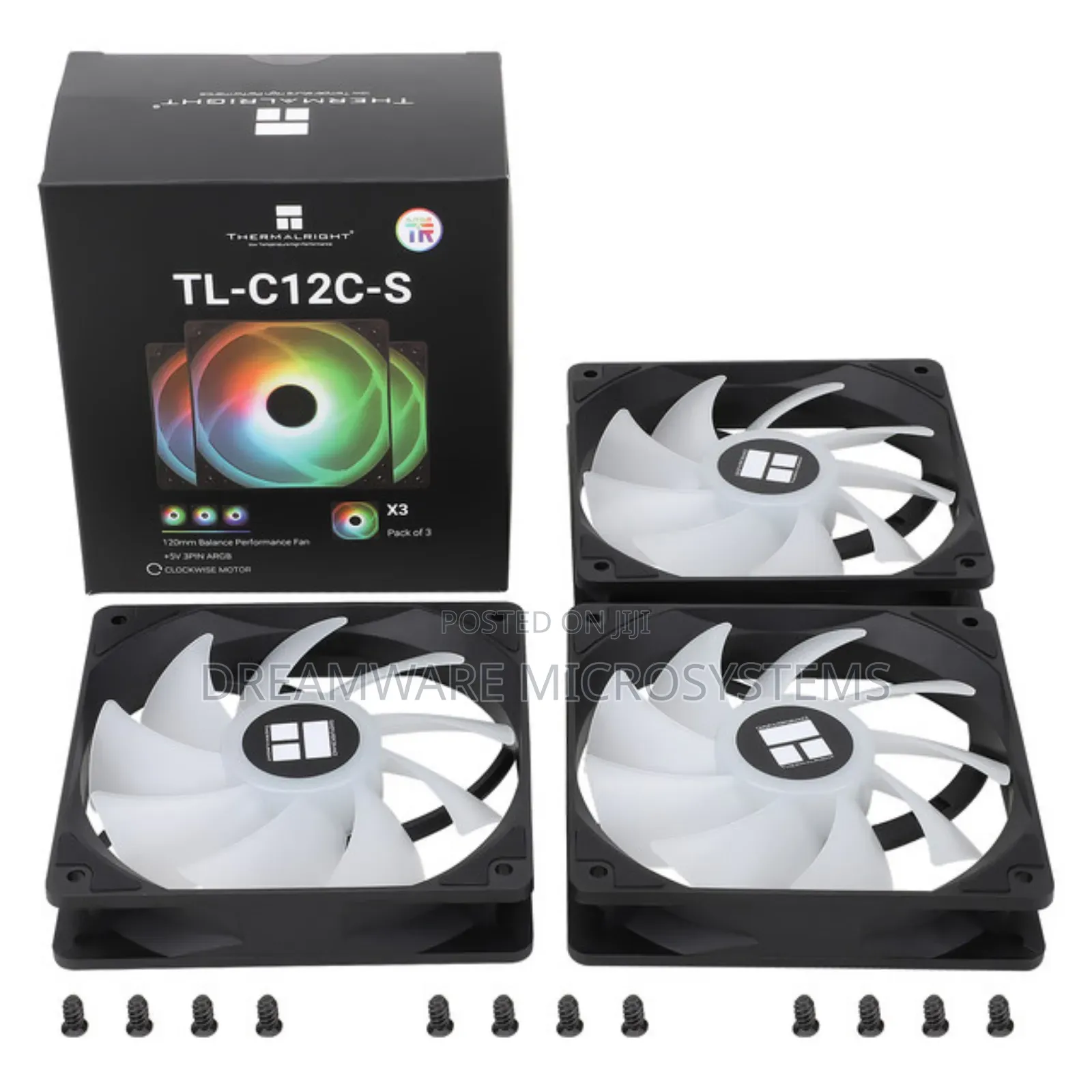 Thermalright TL-C12C 3 in 1 120mm Cooling Fan 5V ARGB