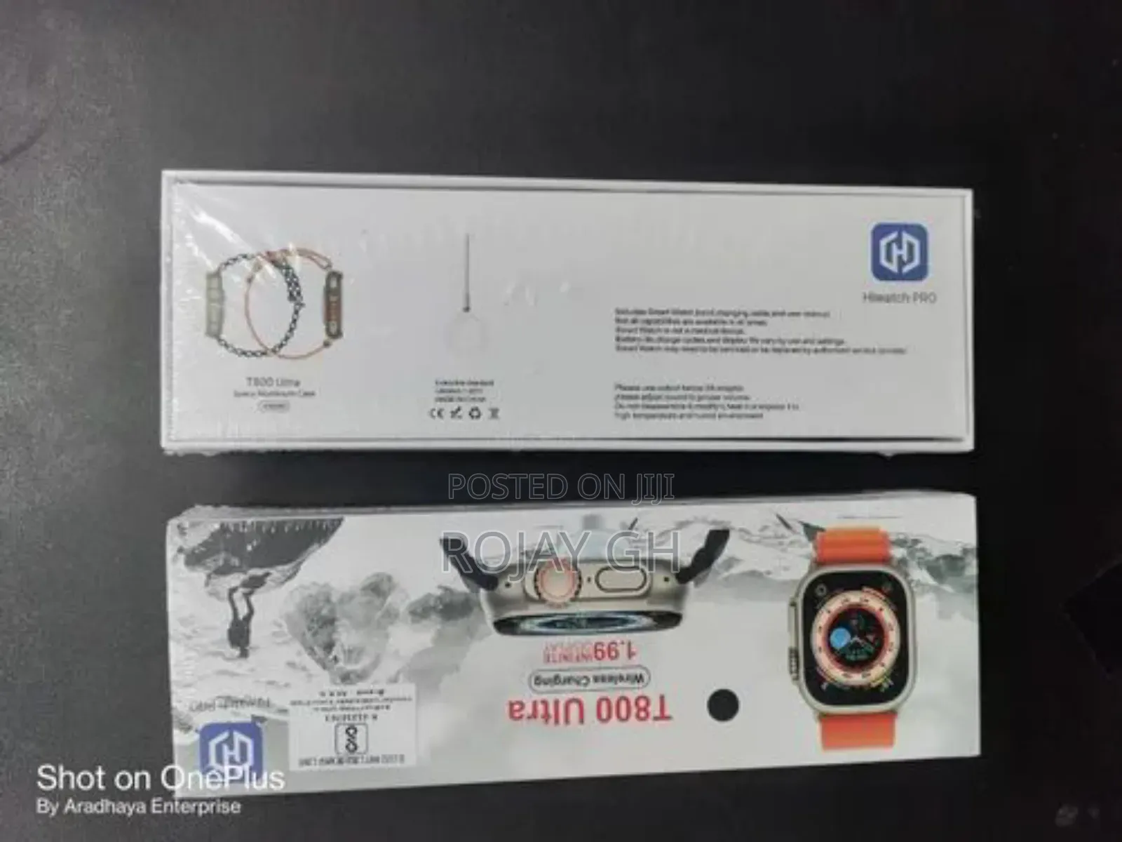 T800 Ultra Smart Watch Series 8 - Black