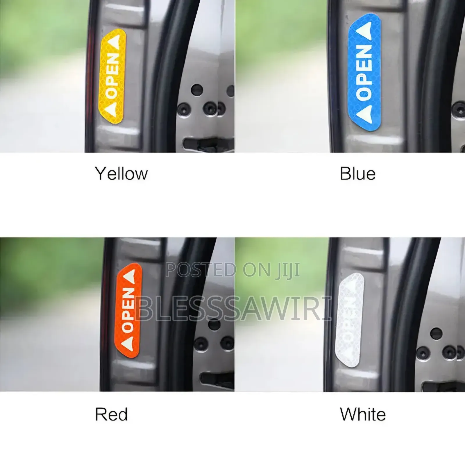 Reflective Car Door Sticker Safety Opening Warning Reflector
