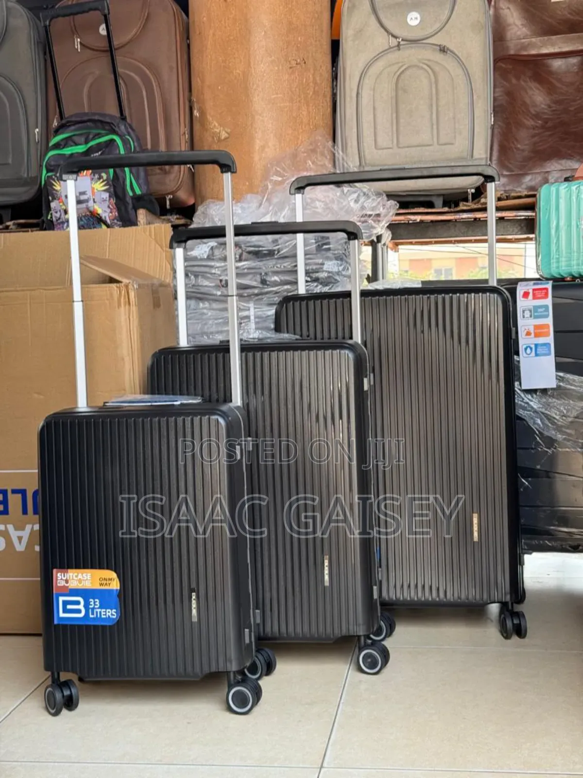 3set Extra Quality Zipless Luxury Anticrake Luggages