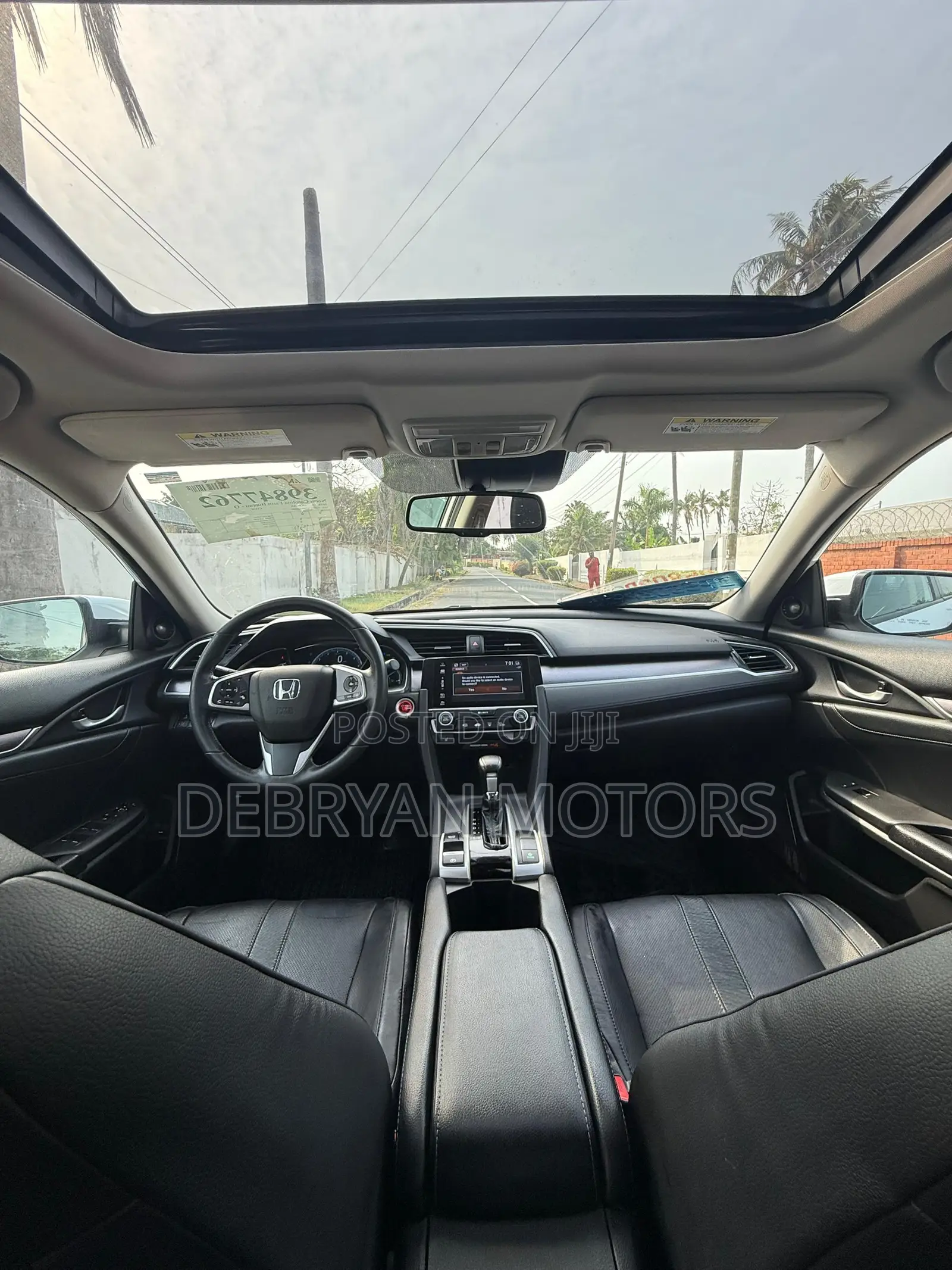 Honda Civic Touring Sedan 2018 White