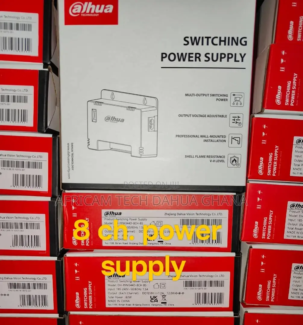 Dahua 8 Channel Switching Power Supply