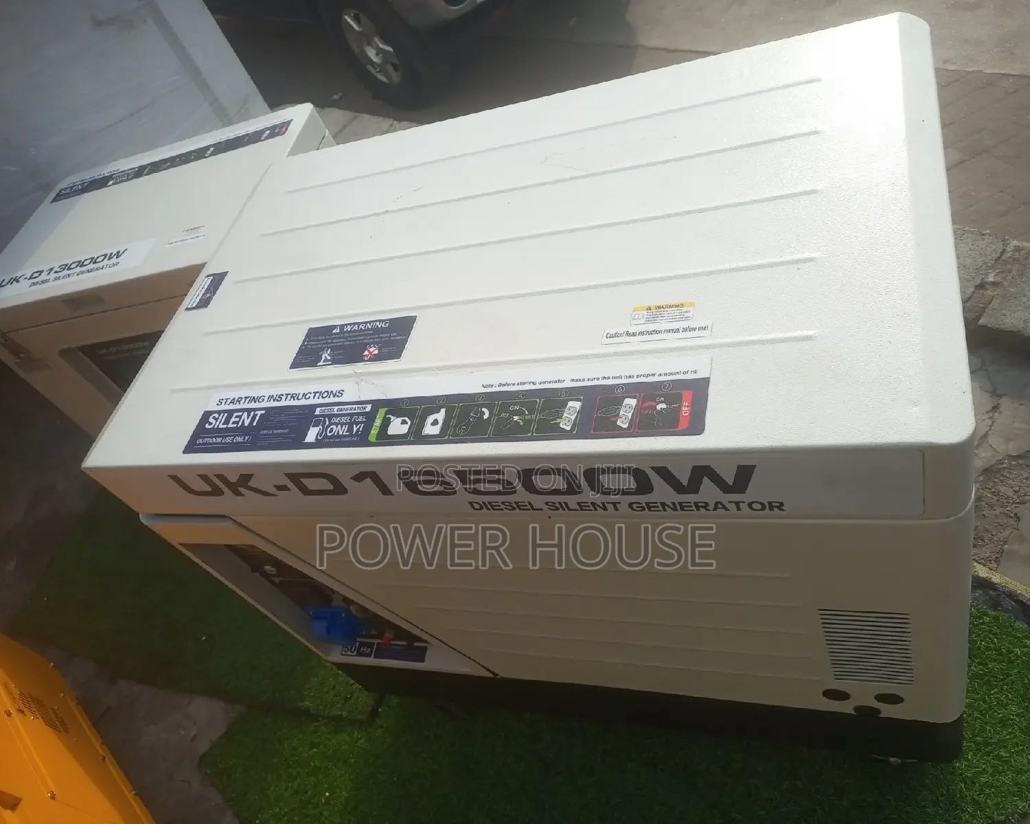 Original and Smooth Generator UK 15kva Generator 16500w 230b